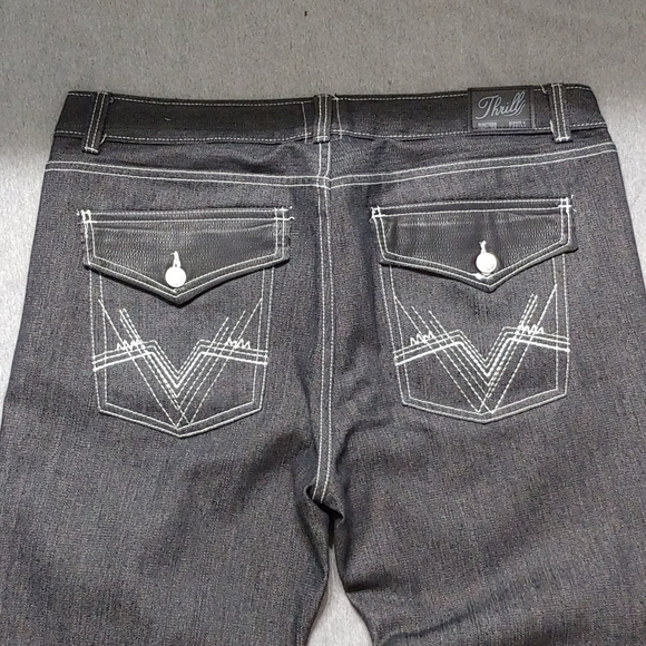 NWOT * Black Thrills * Men's Jeans * Size 42 - Picture 2 of 5